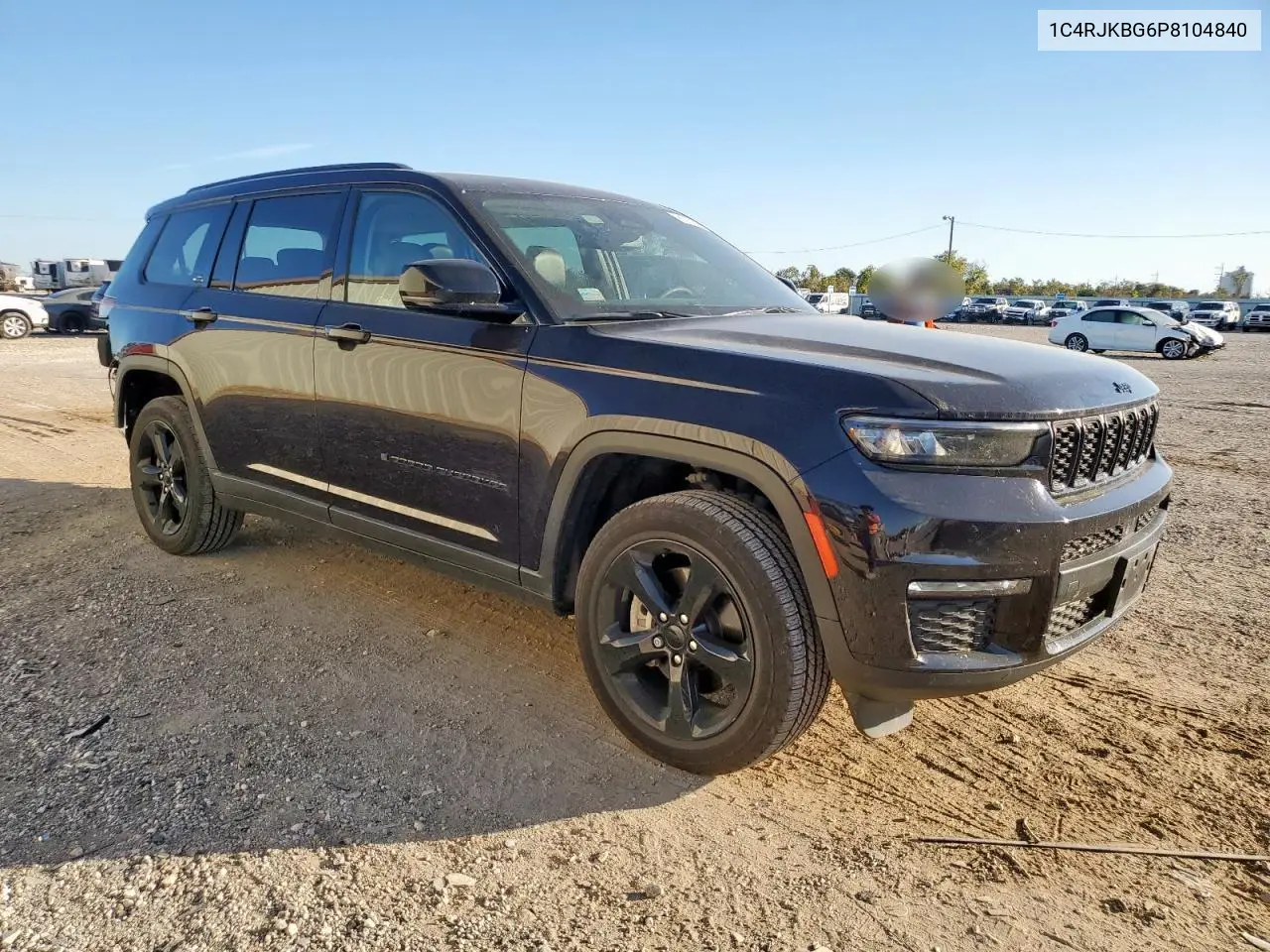 1C4RJKBG6P8104840 2023 Jeep Grand Cherokee L Limited