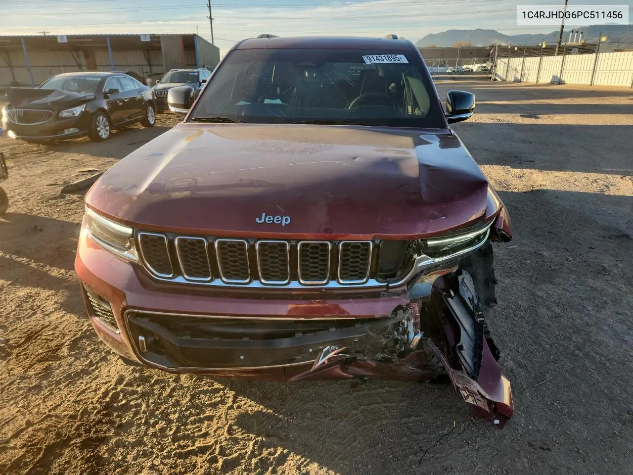 1C4RJHDG6PC511456 2023 Jeep Grand Cherokee Overland