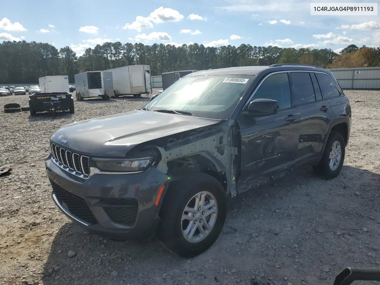 1C4RJGAG4P8911193 2023 Jeep Grand Cherokee Laredo