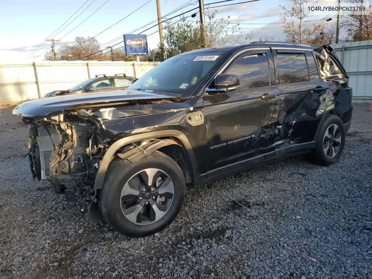 1C4RJYB60PC623759 2023 Jeep Grand Cherokee Limited 4Xe