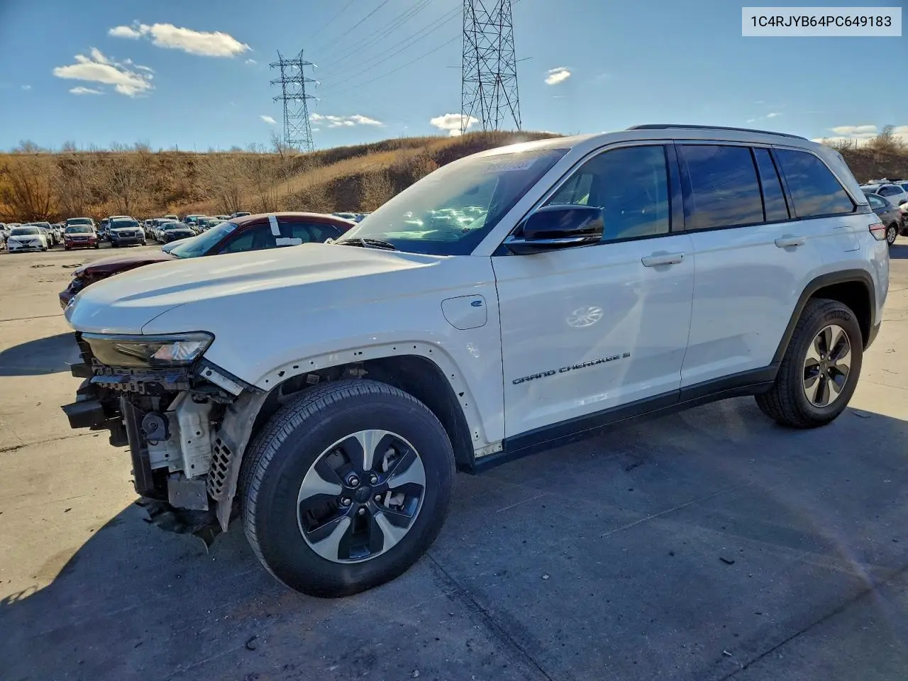 1C4RJYB64PC649183 2023 Jeep Grand Cherokee Limited 4Xe