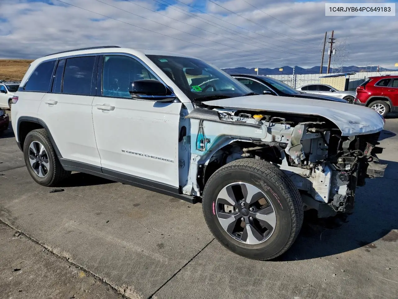 1C4RJYB64PC649183 2023 Jeep Grand Cherokee Limited 4Xe