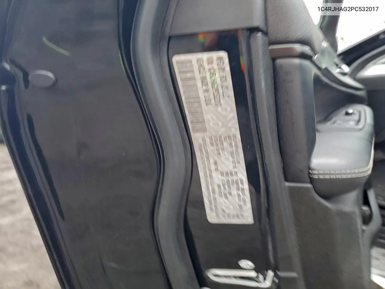 1C4RJHAG2PC532017 2023 Jeep Grand Cherokee Laredo