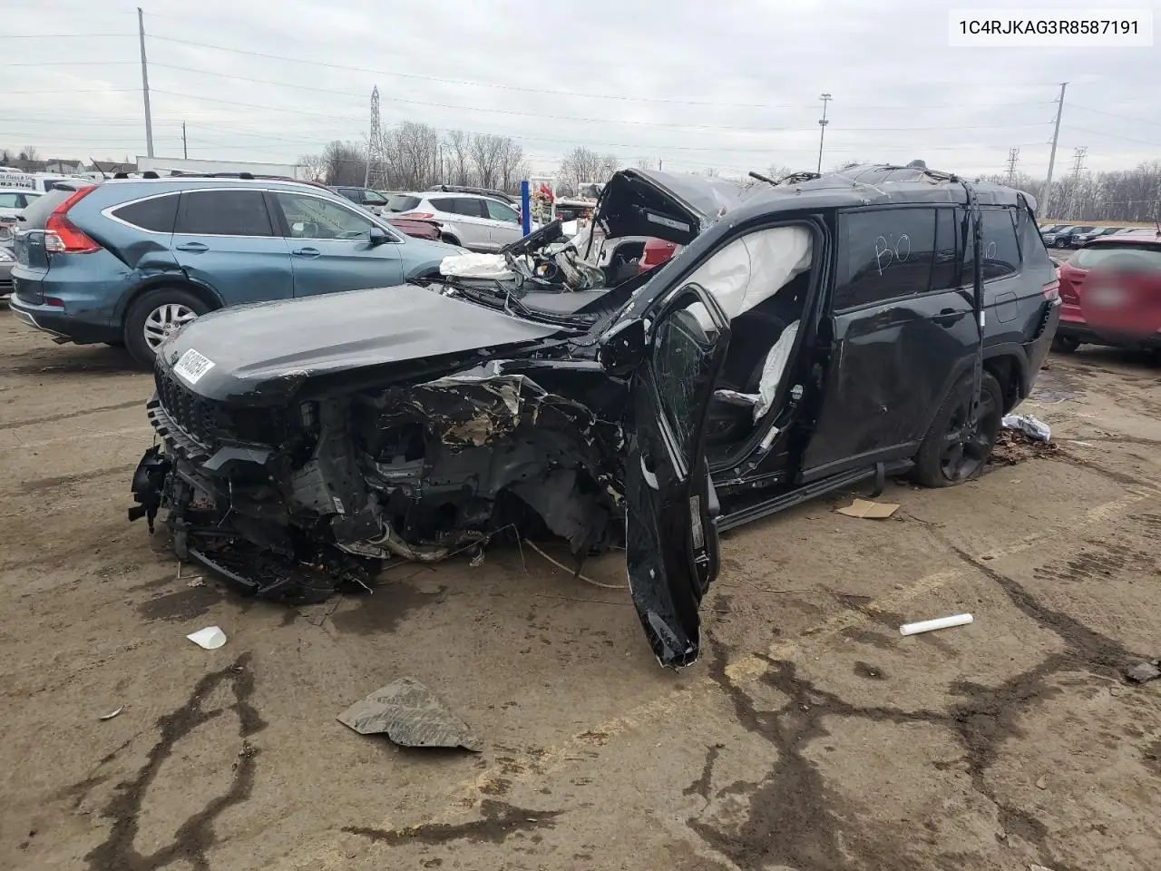 1C4RJKAG3R8587191 2024 Jeep Grand Cherokee L Laredo