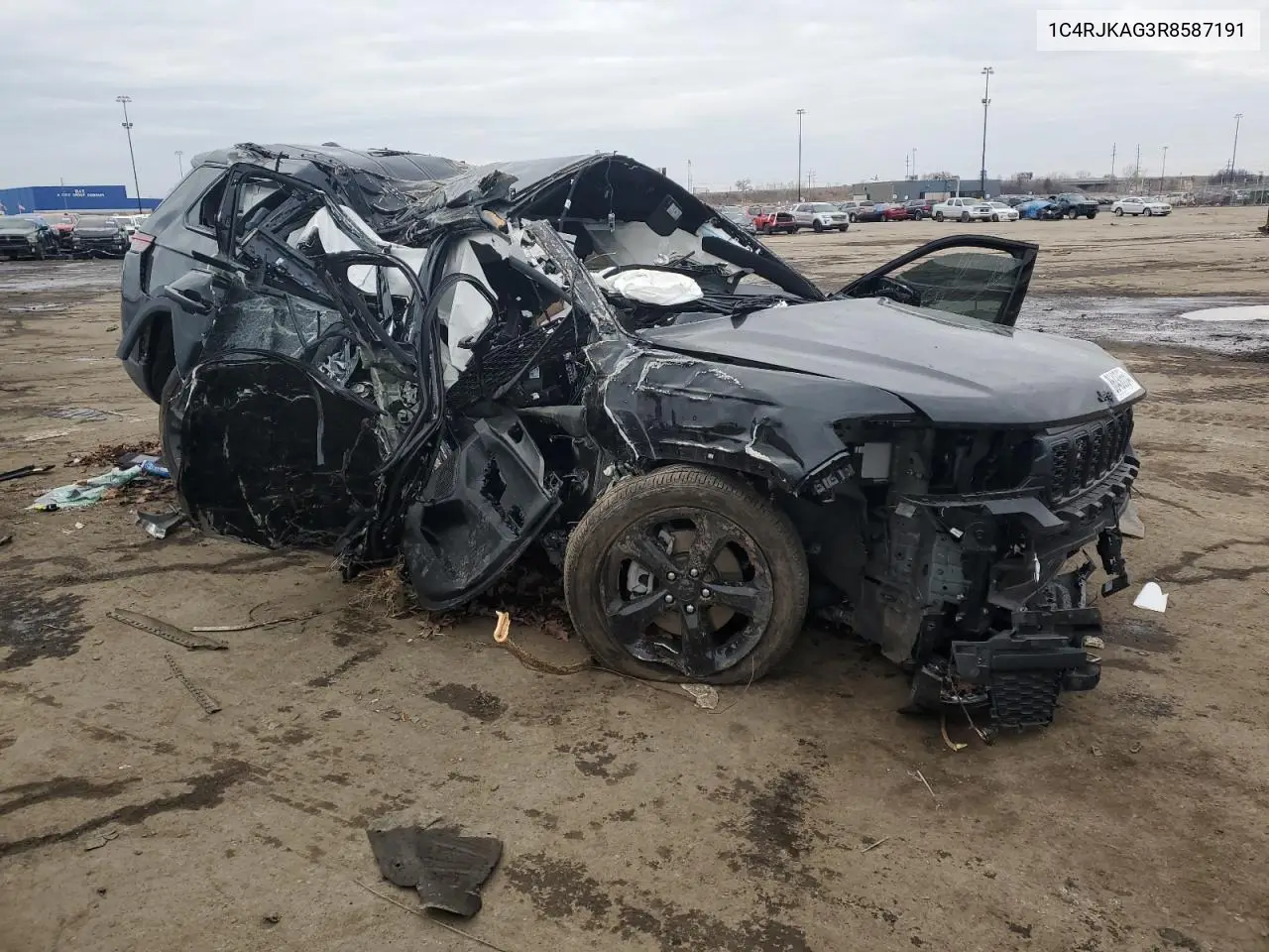 1C4RJKAG3R8587191 2024 Jeep Grand Cherokee L Laredo