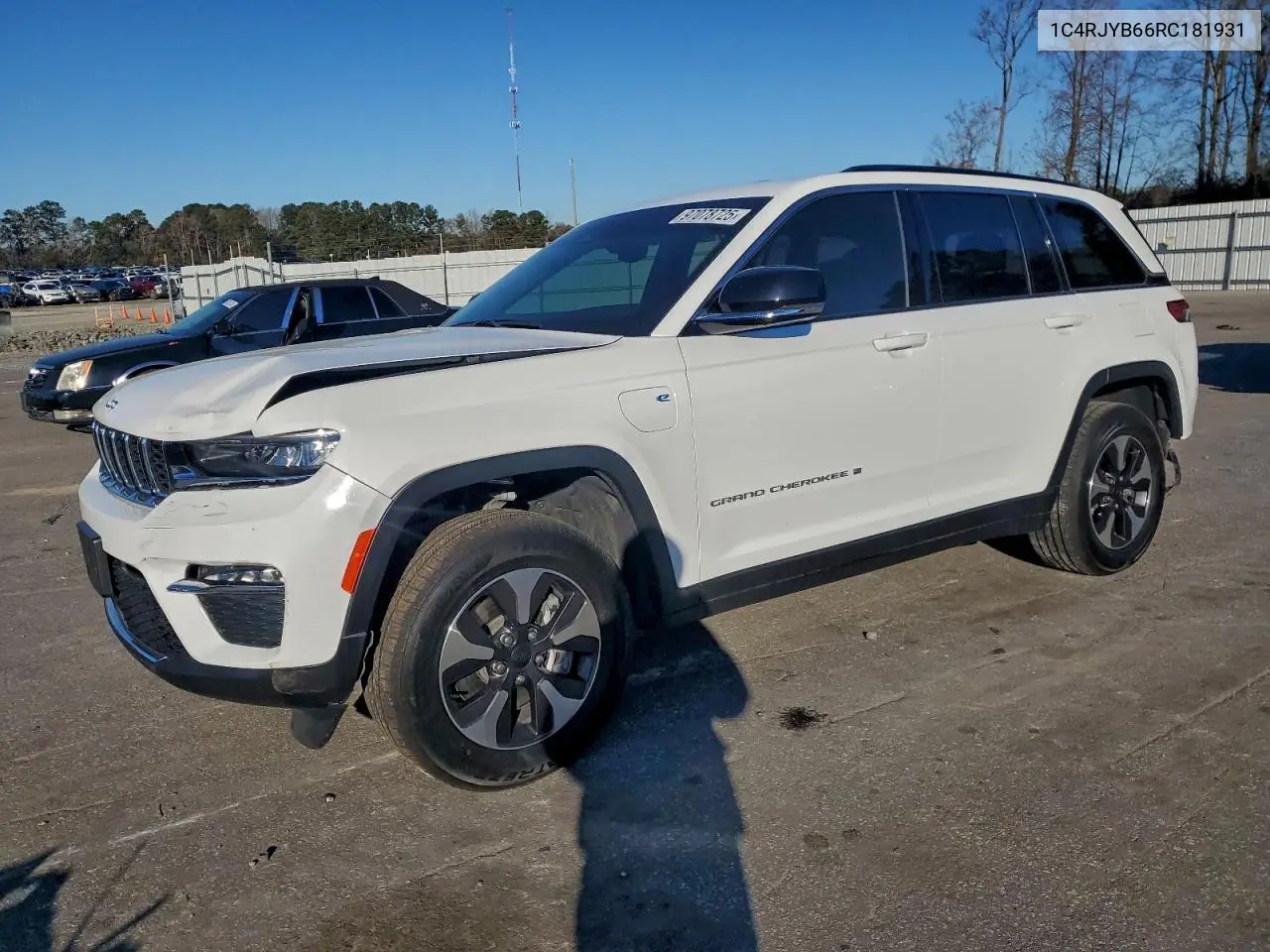 1C4RJYB66RC181931 2024 Jeep Grand Cherokee Limited 4Xe