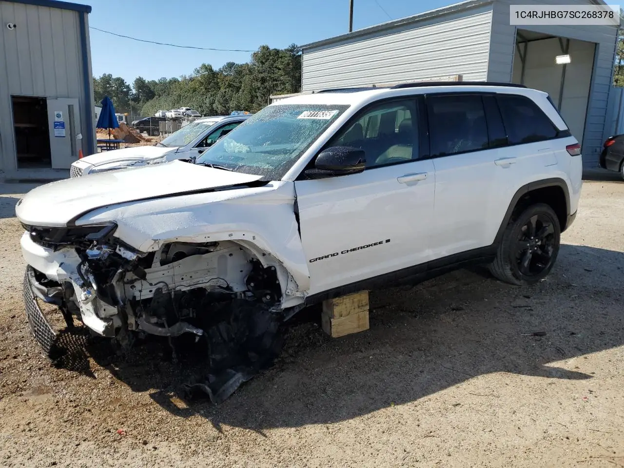 1C4RJHBG7SC268378 2025 Jeep Grand Cherokee Limited