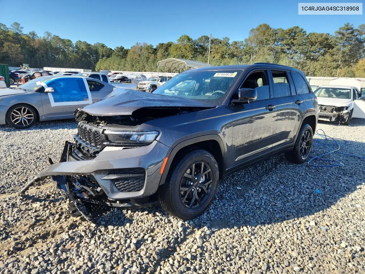 1C4RJGAG4SC318908 2025 Jeep Grand Cherokee Laredo