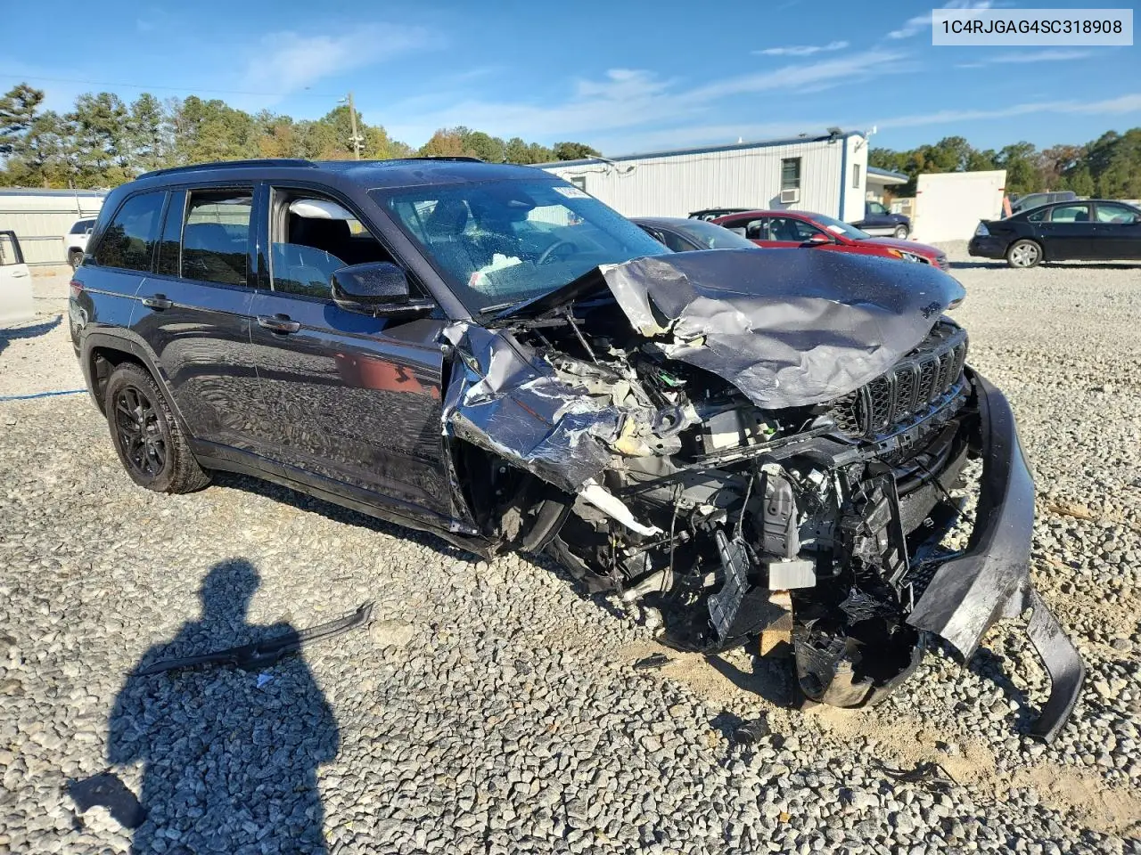 1C4RJGAG4SC318908 2025 Jeep Grand Cherokee Laredo