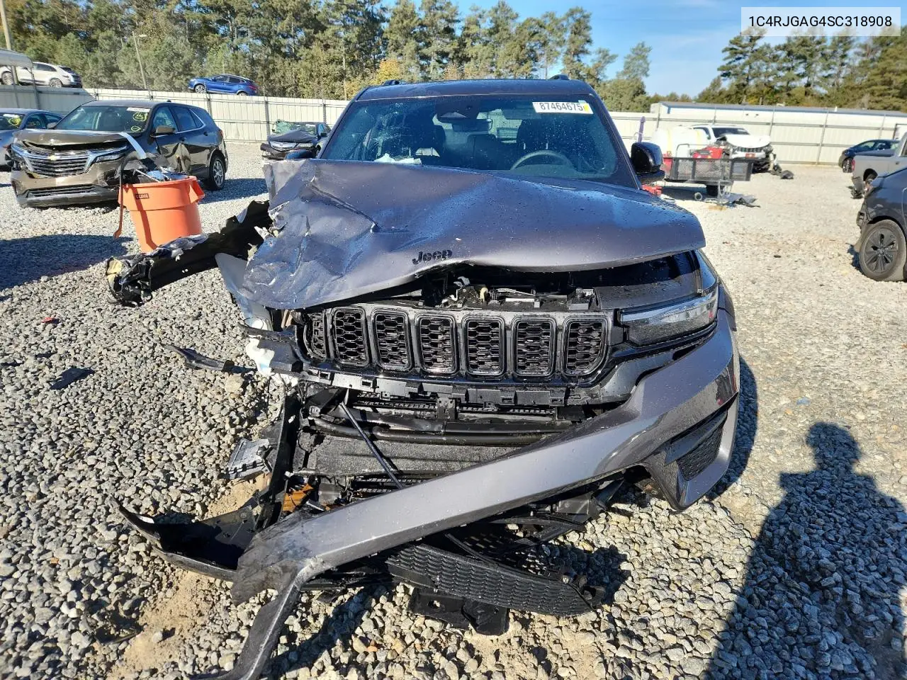 1C4RJGAG4SC318908 2025 Jeep Grand Cherokee Laredo