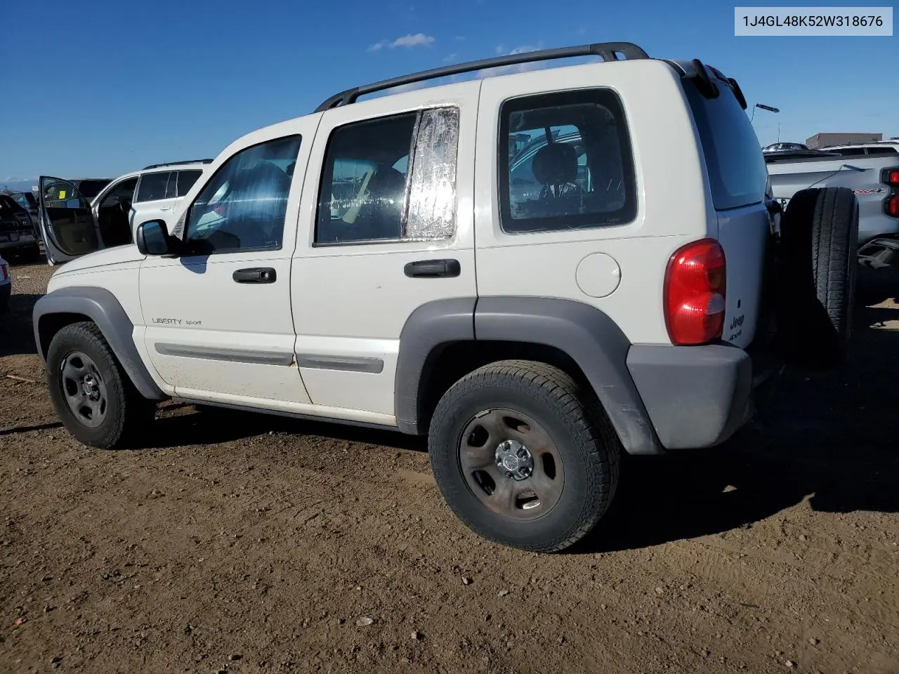 1J4GL48K52W318676 2002 Jeep Liberty Sport