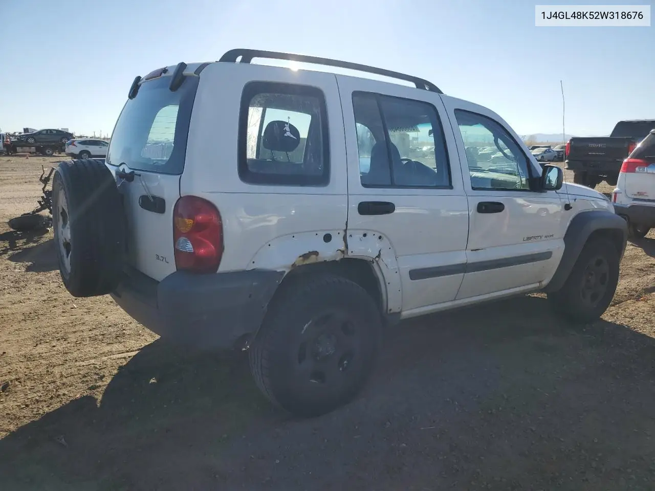 1J4GL48K52W318676 2002 Jeep Liberty Sport