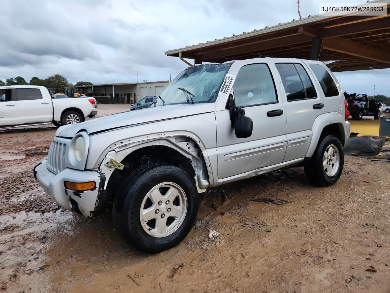 1J4GK58K72W285933 2002 Jeep Liberty Limited