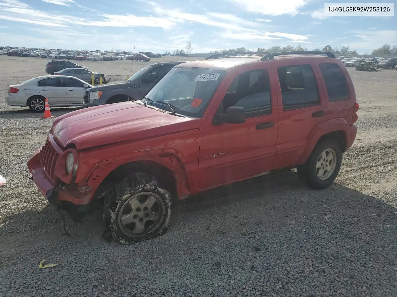 1J4GL58K92W253126 2002 Jeep Liberty Limited