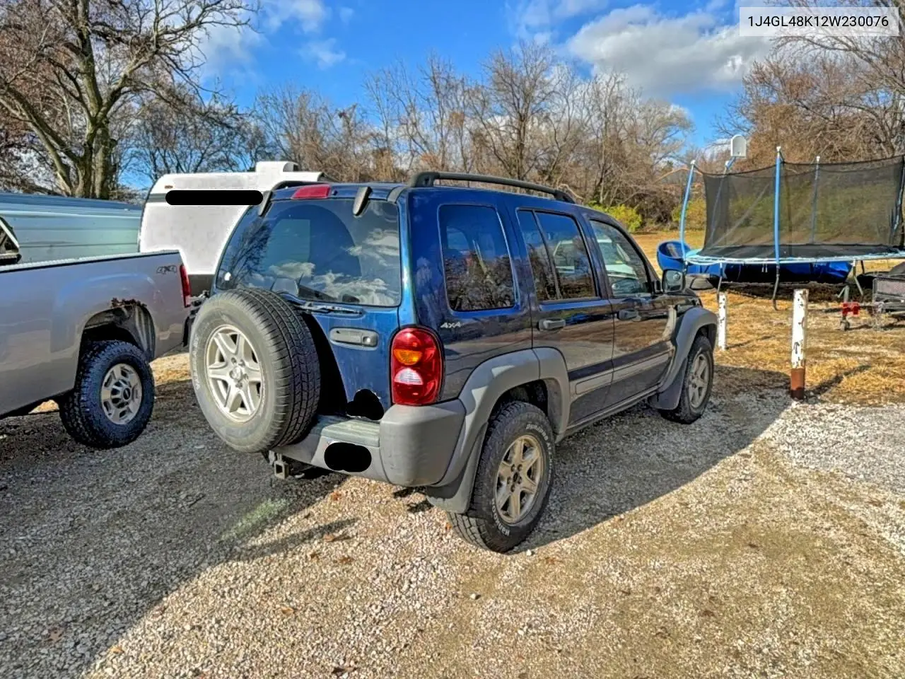 1J4GL48K12W230076 2002 Jeep Liberty Sport