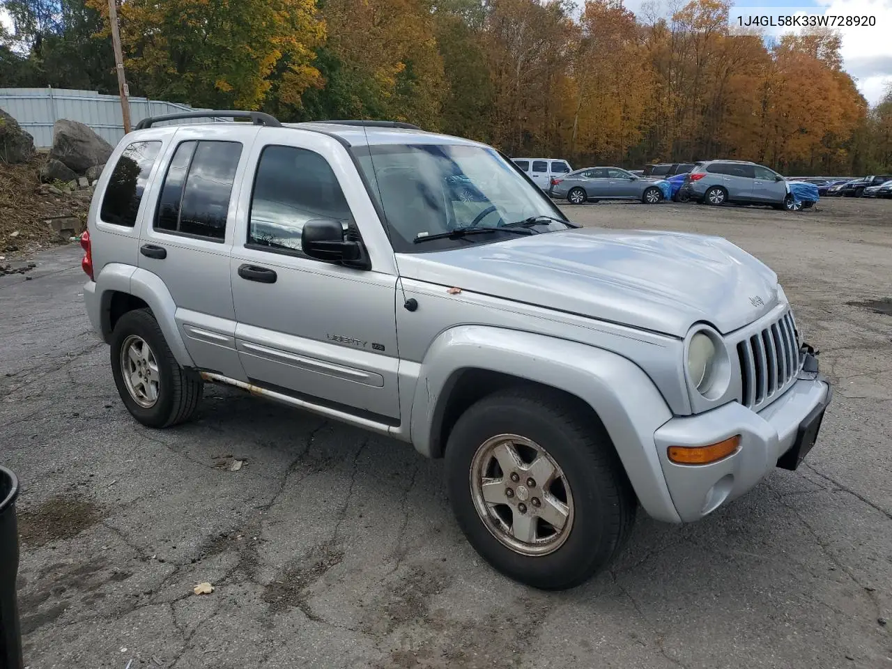 1J4GL58K33W728920 2003 Jeep Liberty Limited