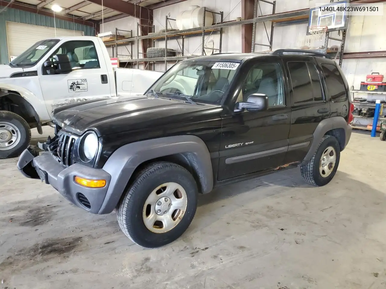 1J4GL48K23W691501 2003 Jeep Liberty Sport