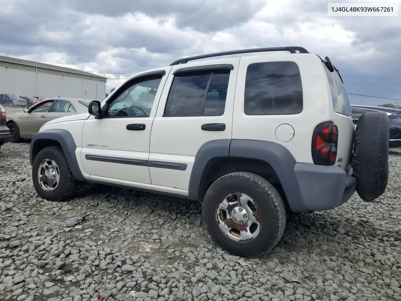 1J4GL48K93W667261 2003 Jeep Liberty Sport