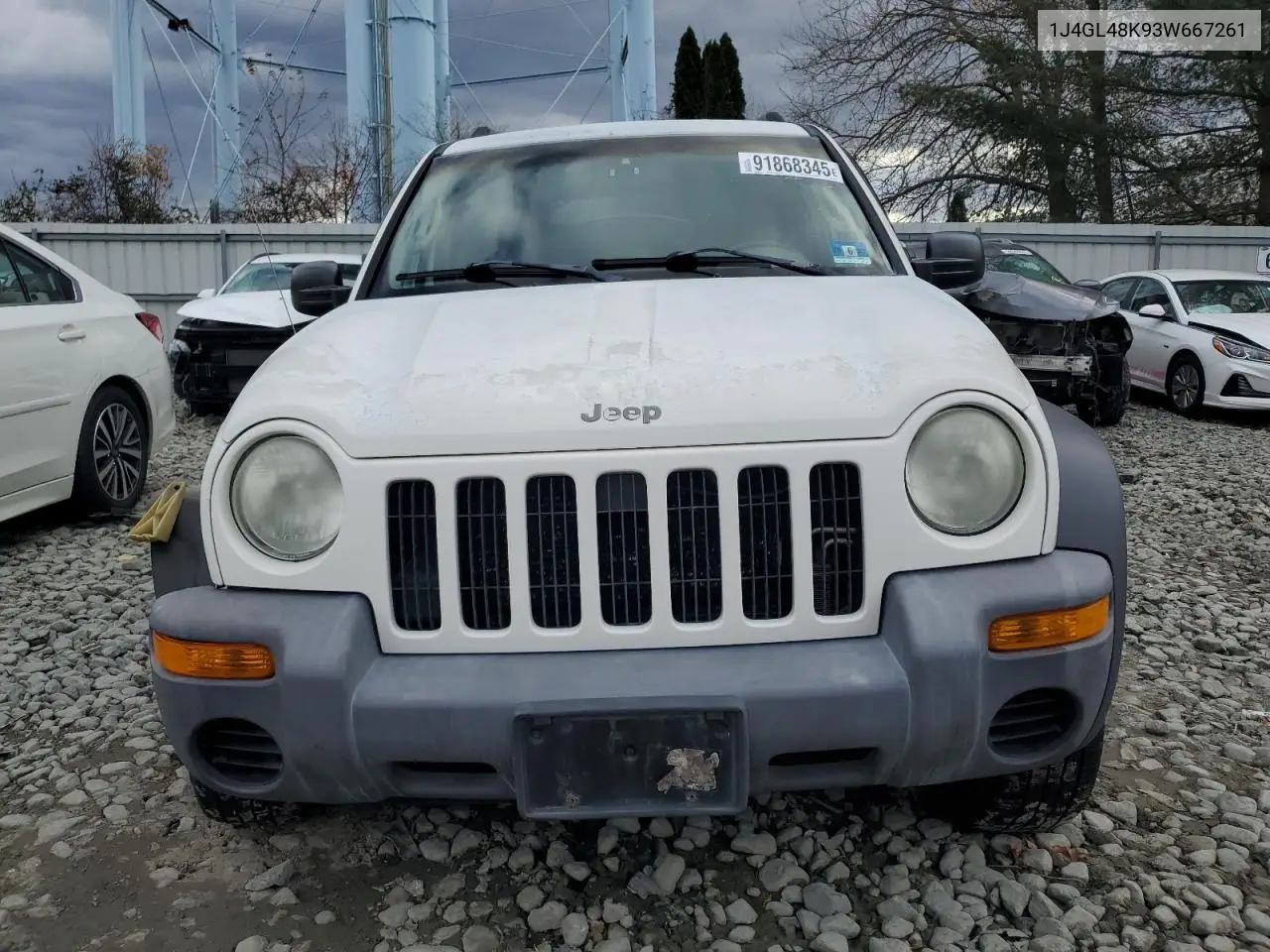 1J4GL48K93W667261 2003 Jeep Liberty Sport
