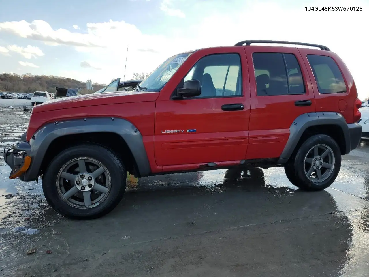 1J4GL48K53W670125 2003 Jeep Liberty Sport