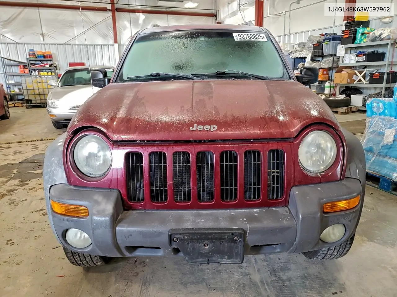 1J4GL48K63W597962 2003 Jeep Liberty Sport