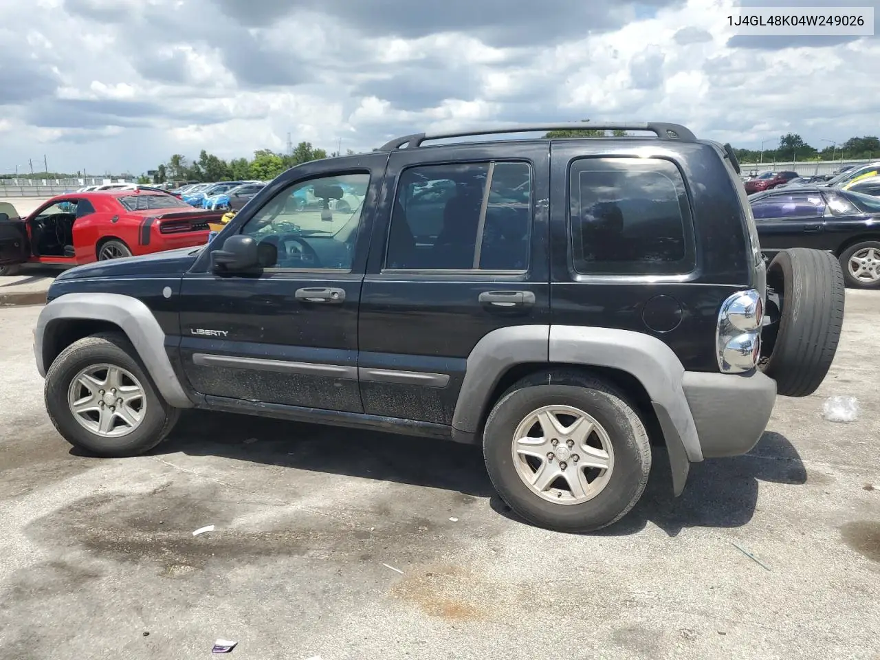 1J4GL48K04W249026 2004 Jeep Liberty Sport