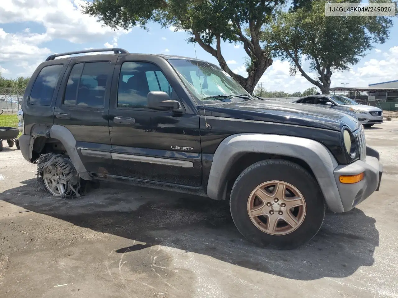 1J4GL48K04W249026 2004 Jeep Liberty Sport