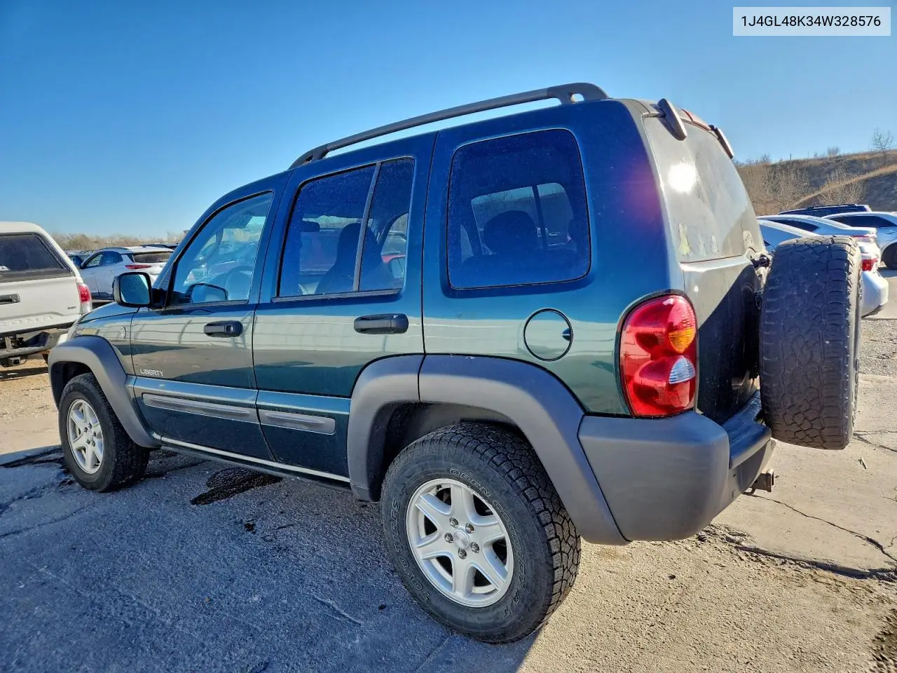 1J4GL48K34W328576 2004 Jeep Liberty Sport