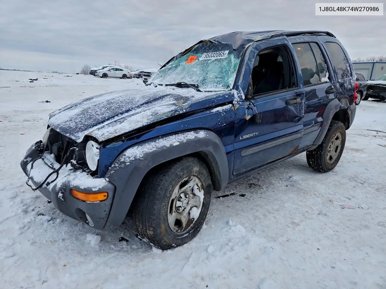 1J8GL48K74W270986 2004 Jeep Liberty Sport