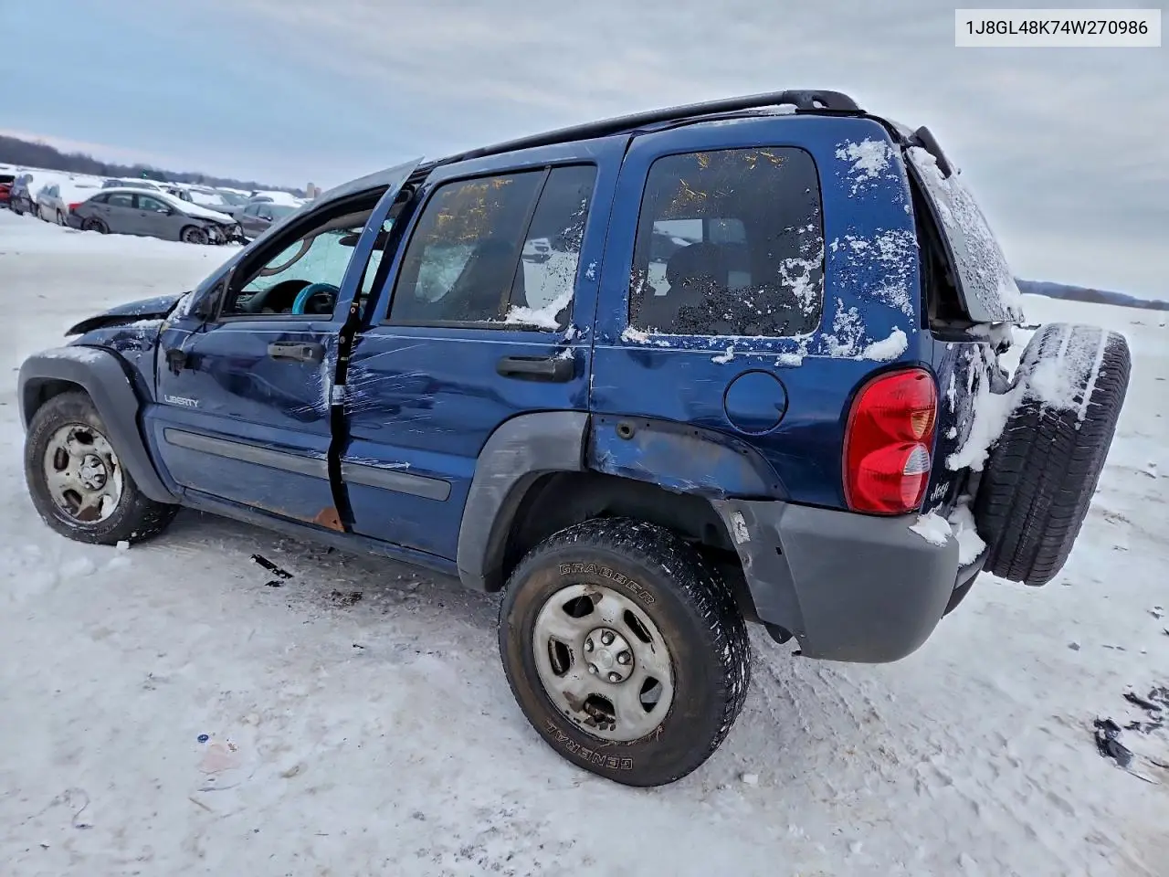 1J8GL48K74W270986 2004 Jeep Liberty Sport