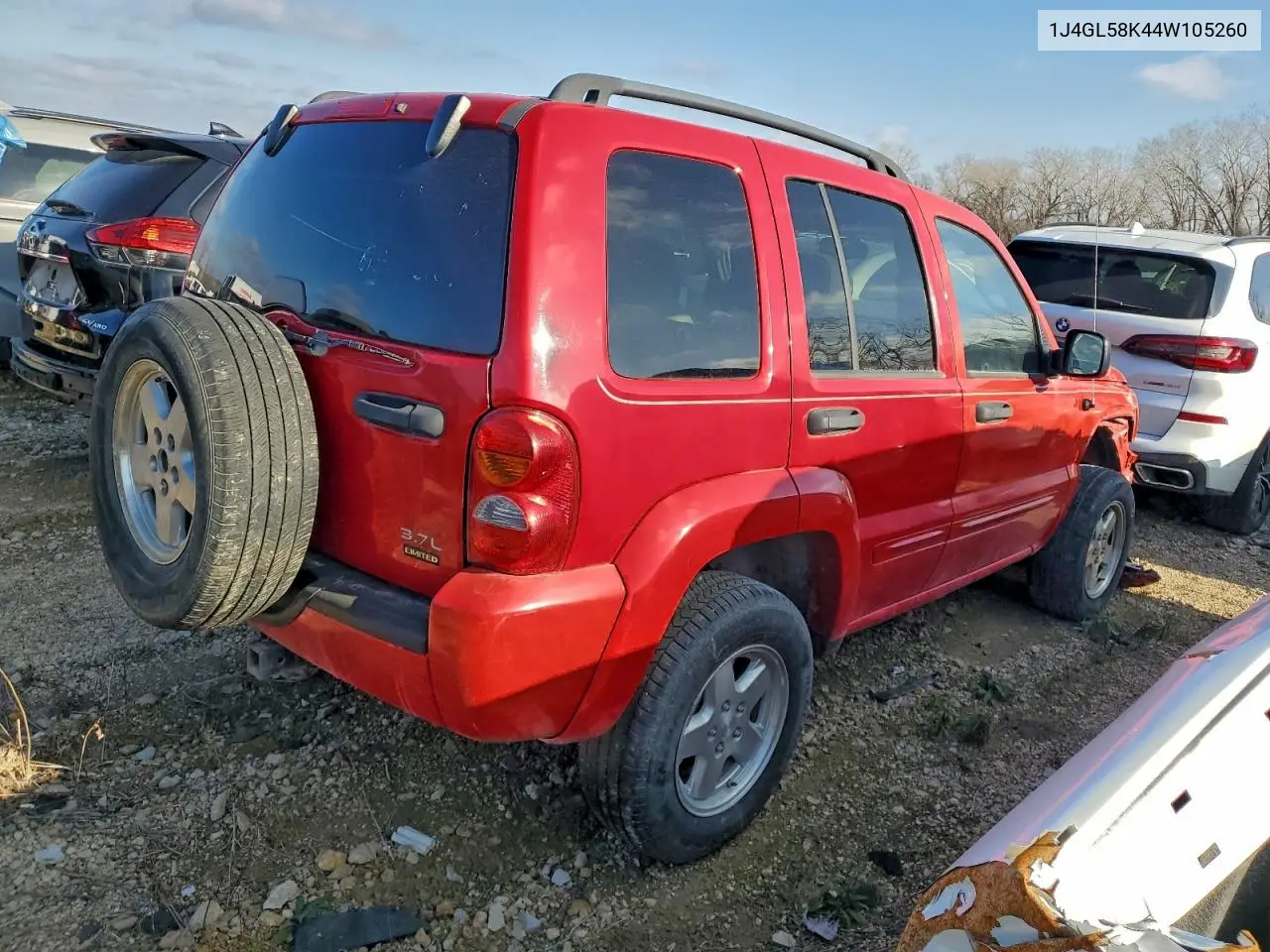 1J4GL58K44W105260 2004 Jeep Liberty Limited