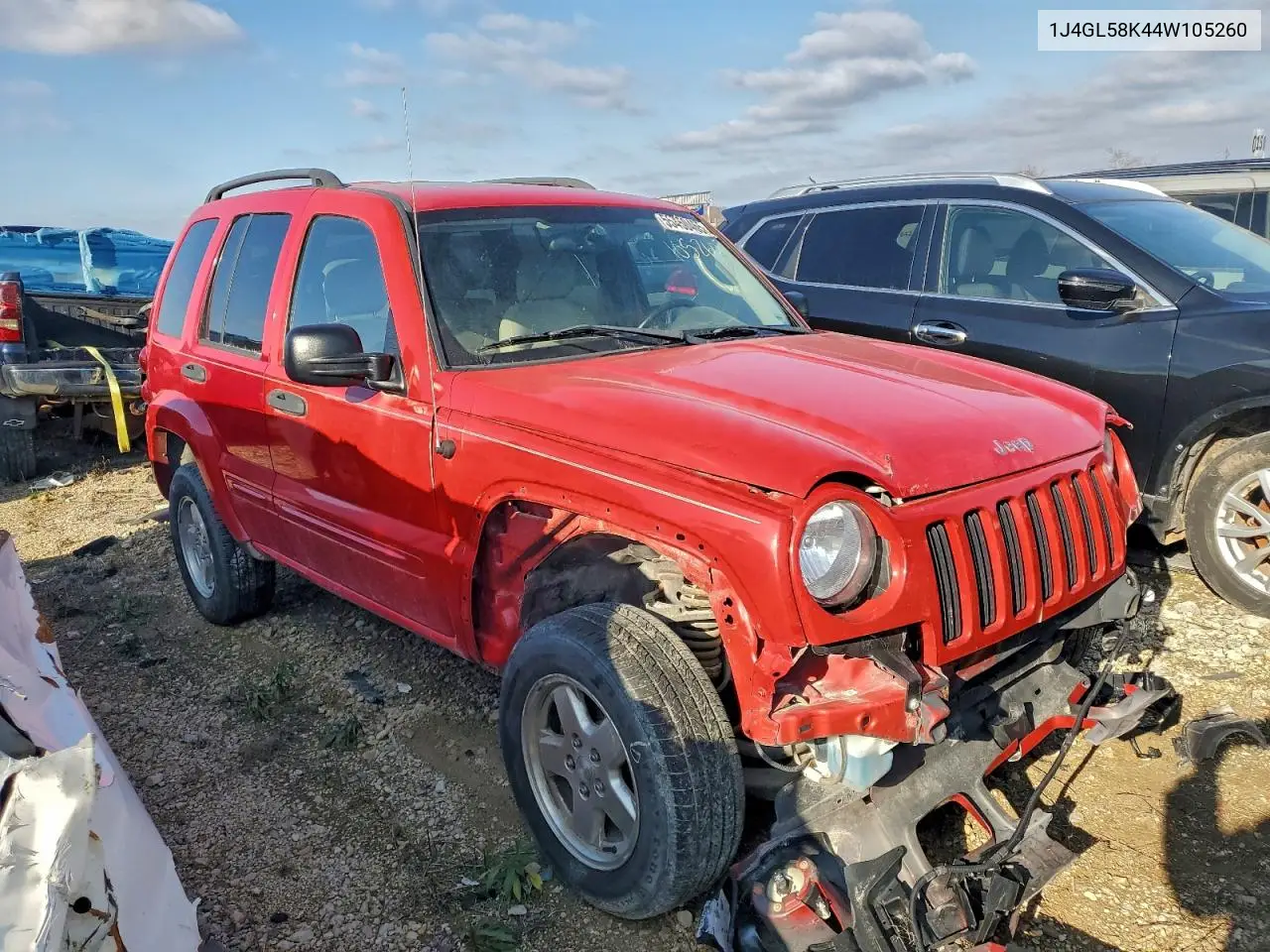 1J4GL58K44W105260 2004 Jeep Liberty Limited