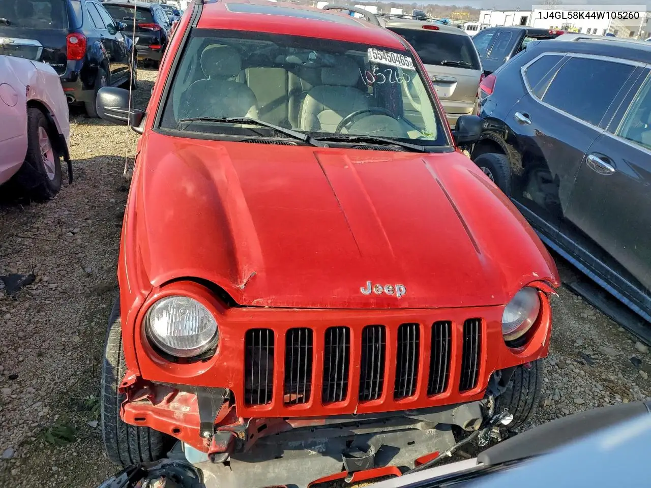 1J4GL58K44W105260 2004 Jeep Liberty Limited