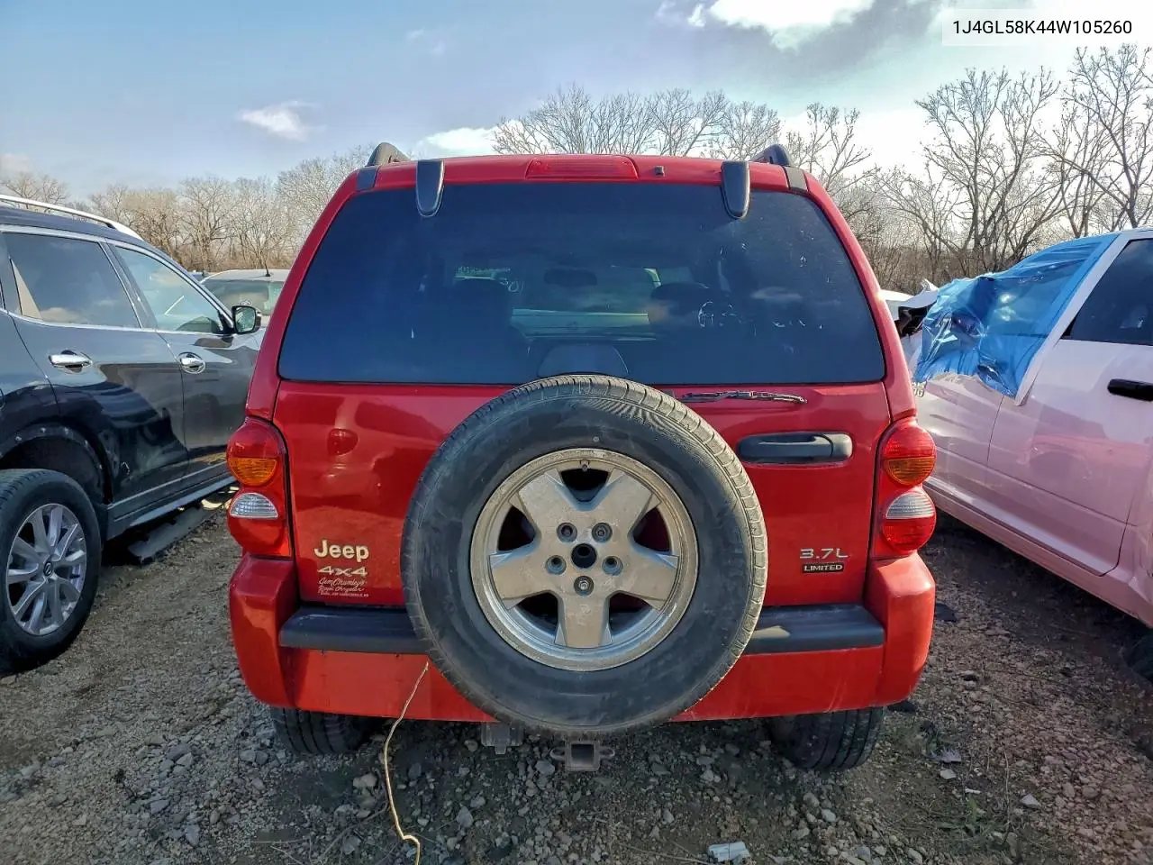 1J4GL58K44W105260 2004 Jeep Liberty Limited