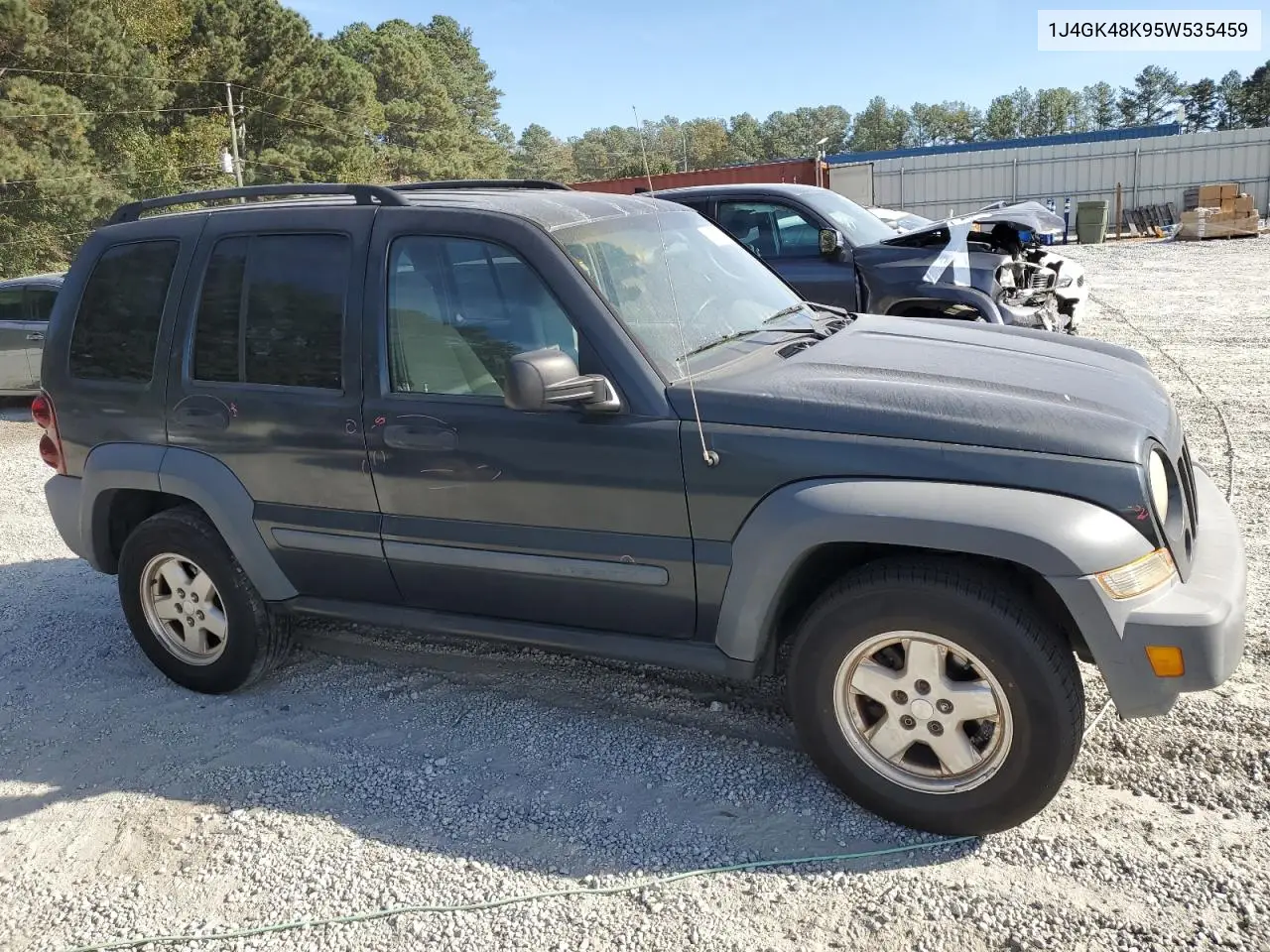 1J4GK48K95W535459 2005 Jeep Liberty Sport