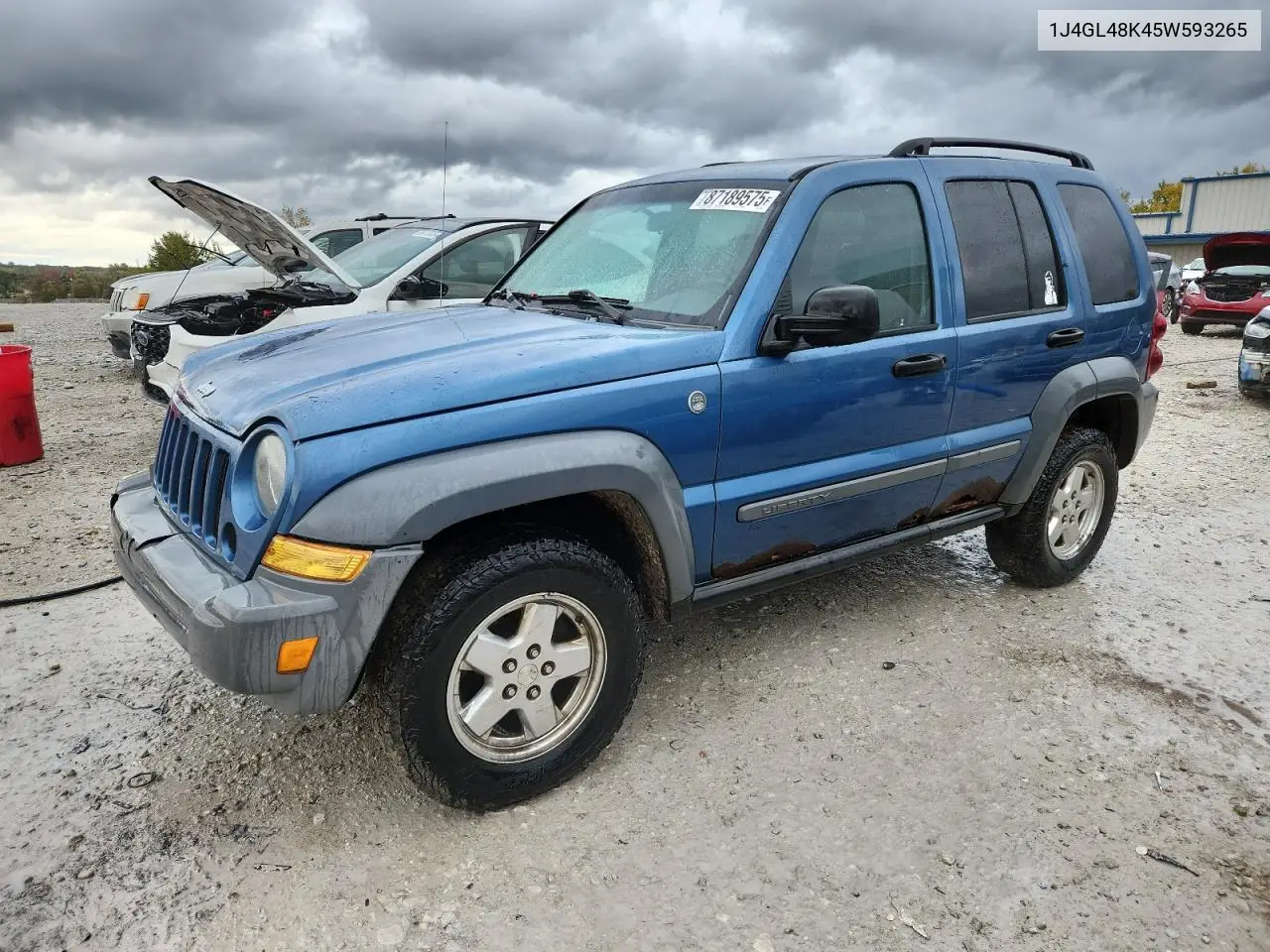 1J4GL48K45W593265 2005 Jeep Liberty Sport
