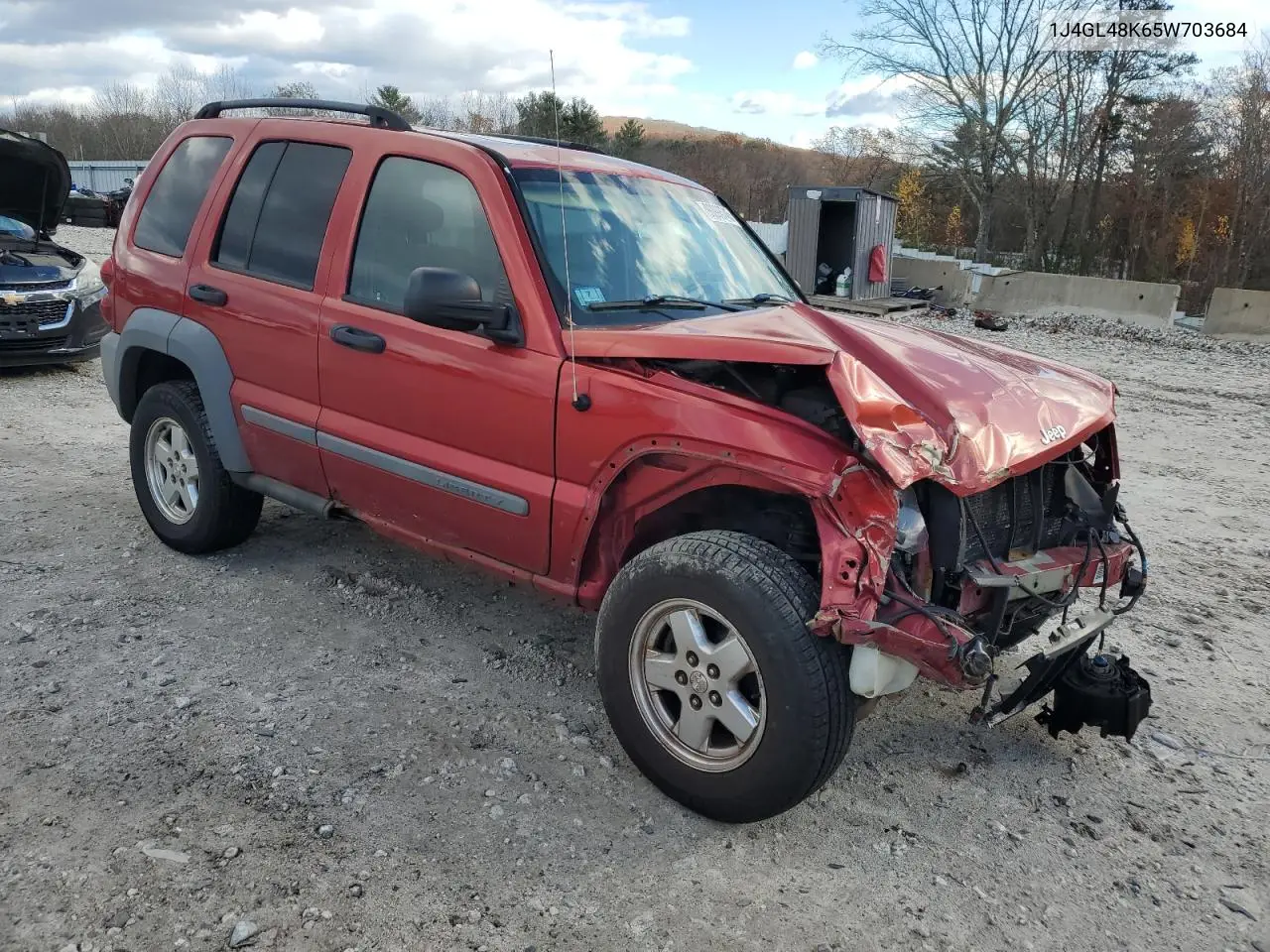 1J4GL48K65W703684 2005 Jeep Liberty Sport