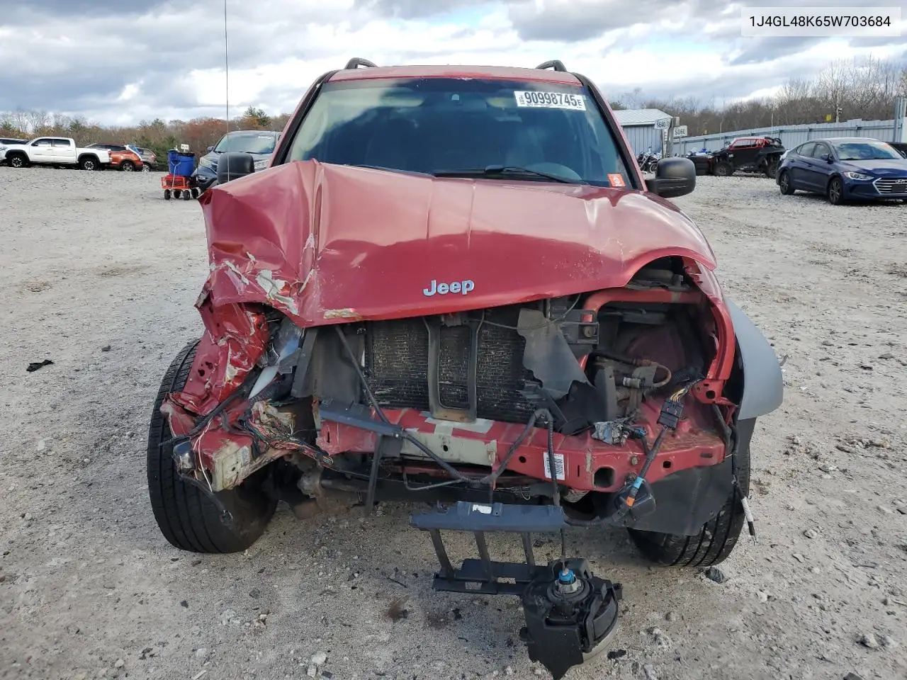 1J4GL48K65W703684 2005 Jeep Liberty Sport