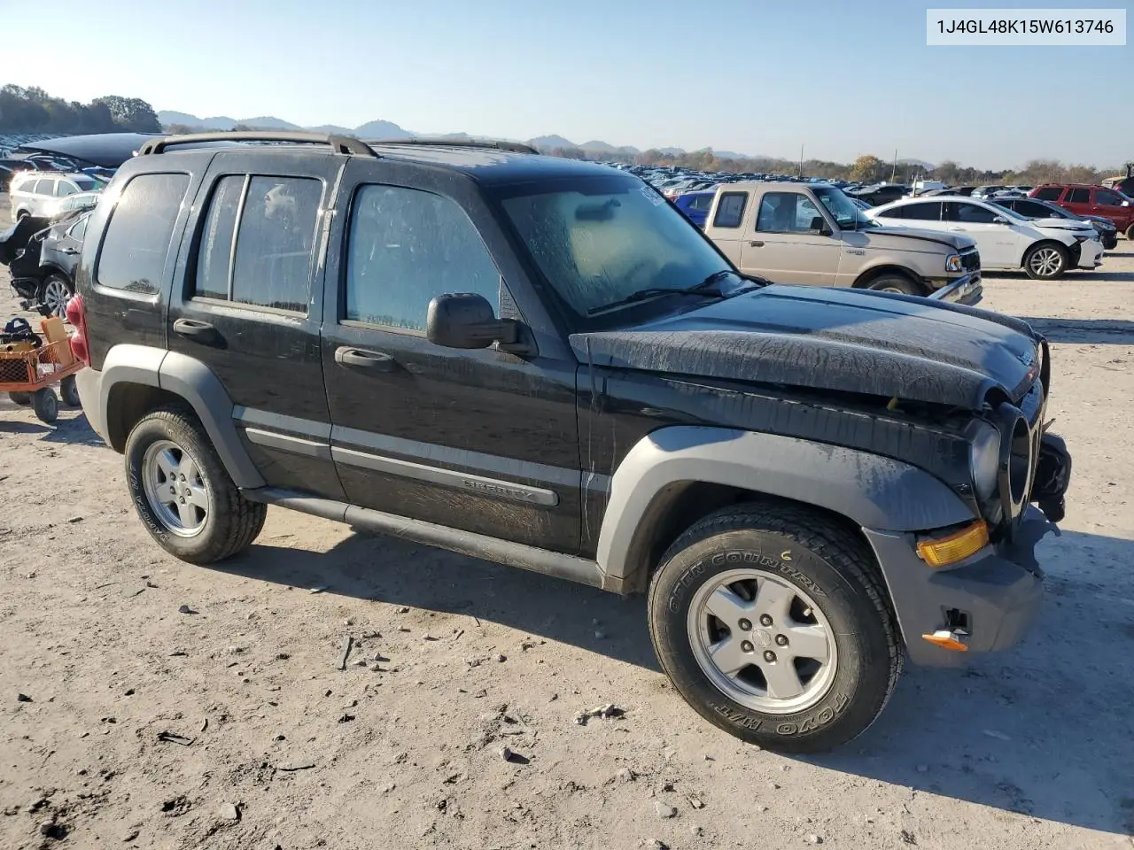 1J4GL48K15W613746 2005 Jeep Liberty Sport