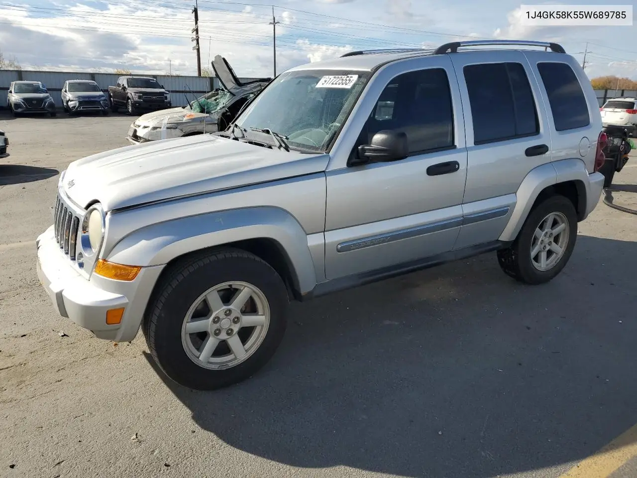 1J4GK58K55W689785 2005 Jeep Liberty Limited