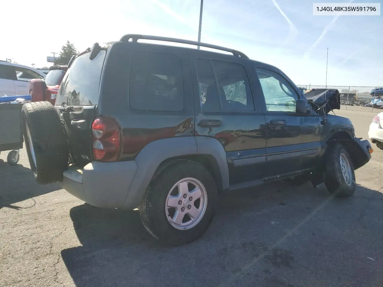 1J4GL48K35W591796 2005 Jeep Liberty Sport