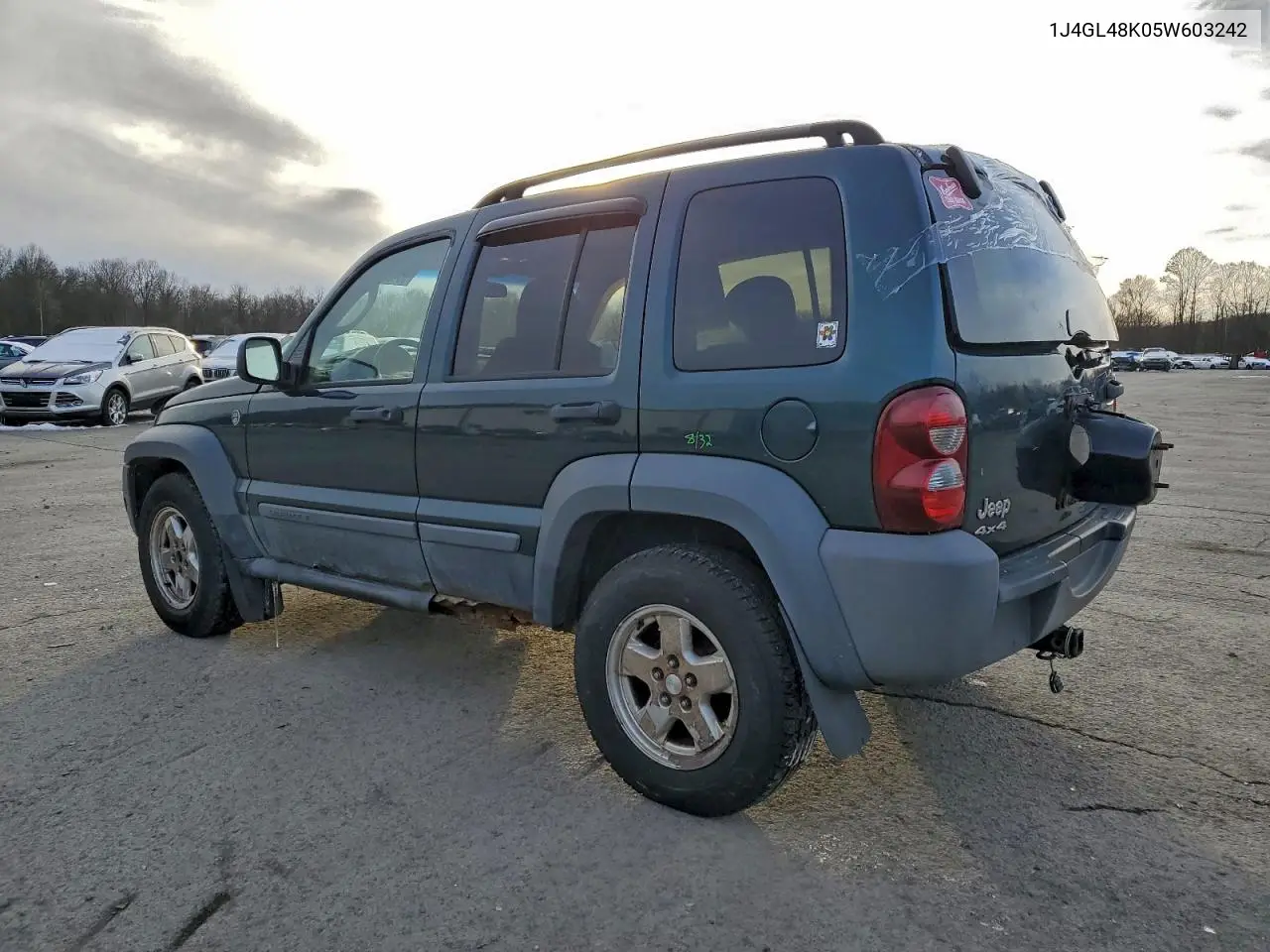 1J4GL48K05W603242 2005 Jeep Liberty Sport