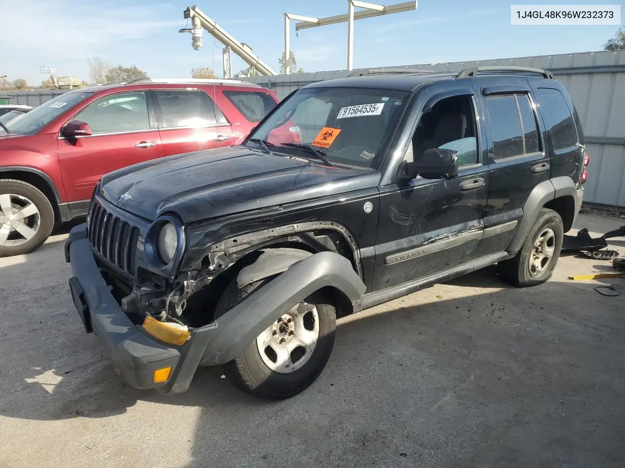 1J4GL48K96W232373 2006 Jeep Liberty Sport