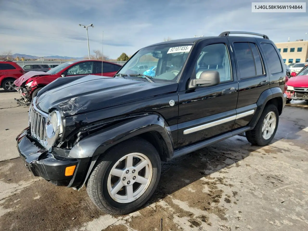 1J4GL58K96W194844 2006 Jeep Liberty Limited