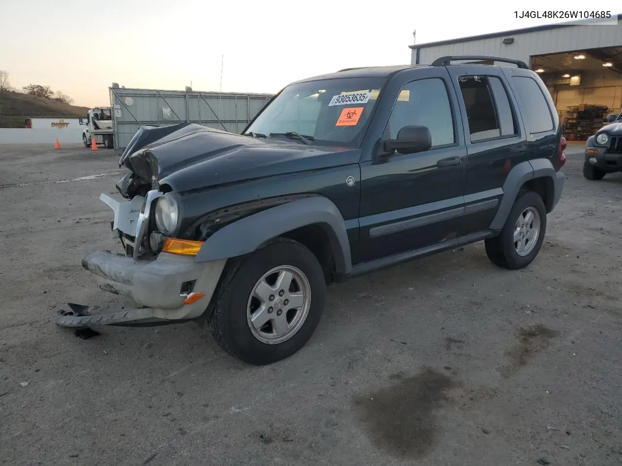 1J4GL48K26W104685 2006 Jeep Liberty Sport