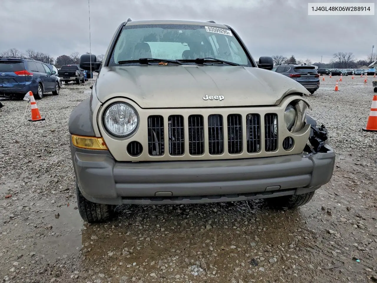 1J4GL48K06W288914 2006 Jeep Liberty Sport