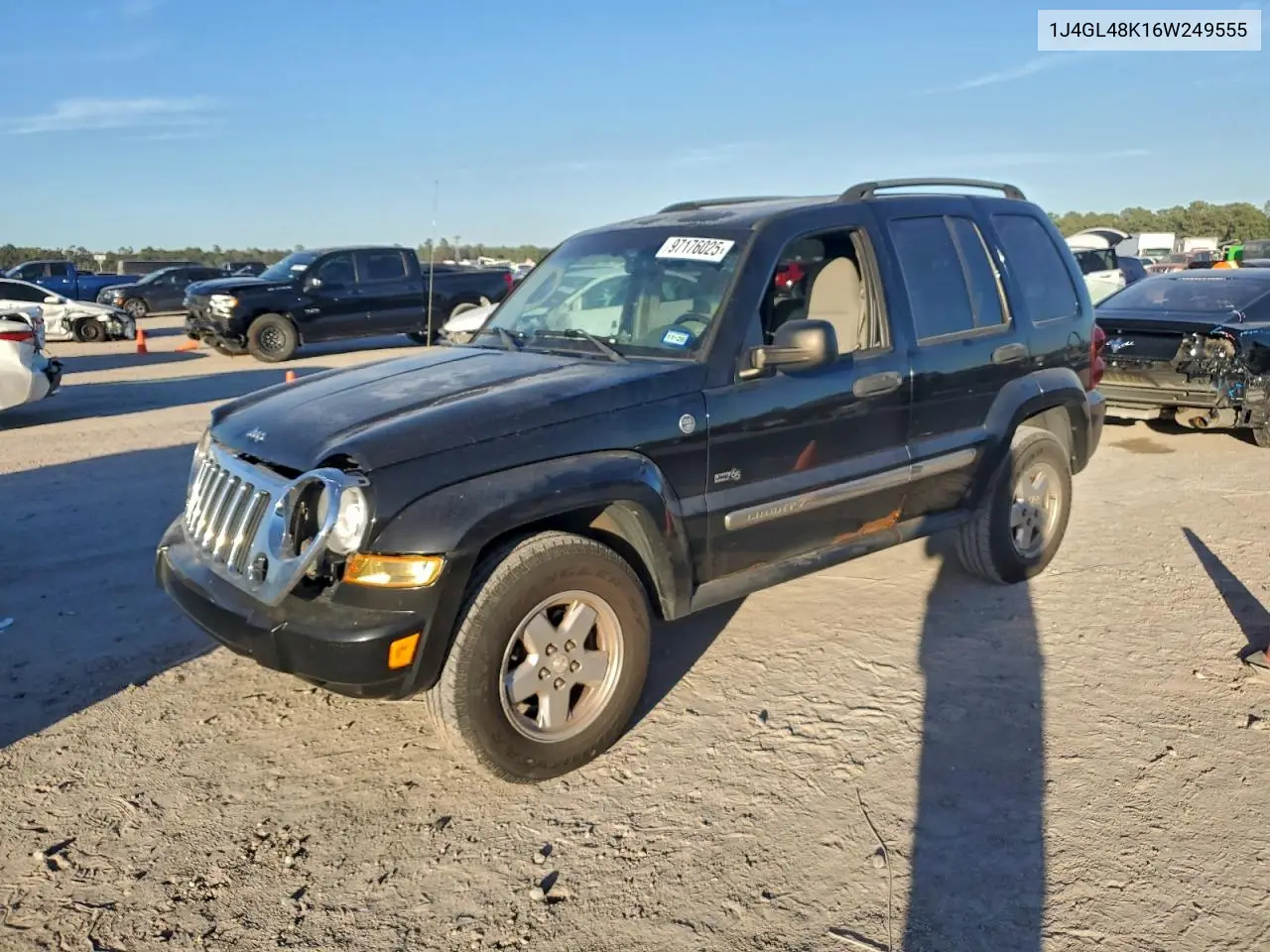 1J4GL48K16W249555 2006 Jeep Liberty Sport