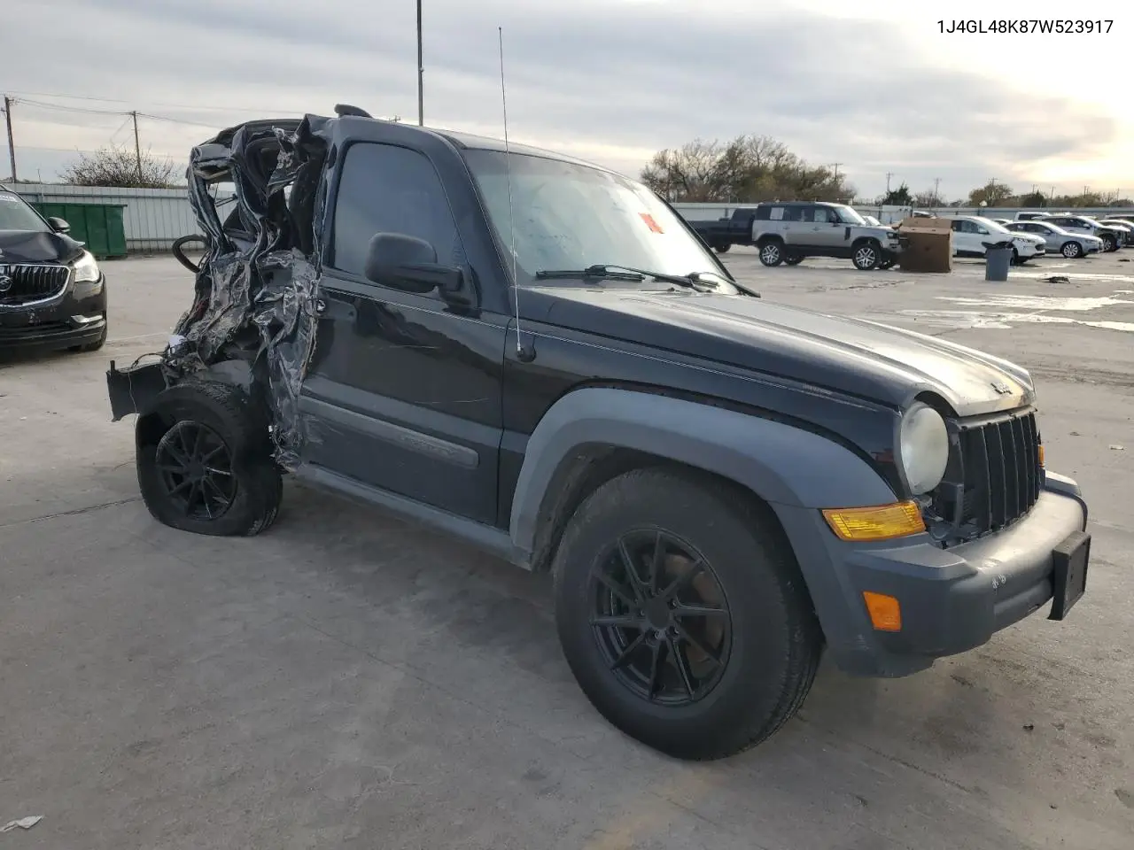 1J4GL48K87W523917 2007 Jeep Liberty Sport