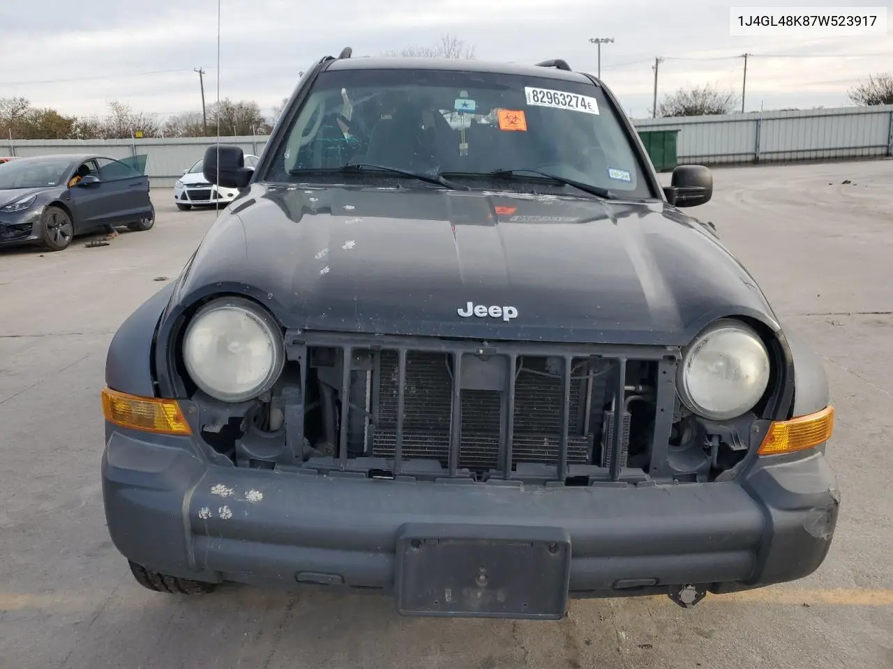 1J4GL48K87W523917 2007 Jeep Liberty Sport