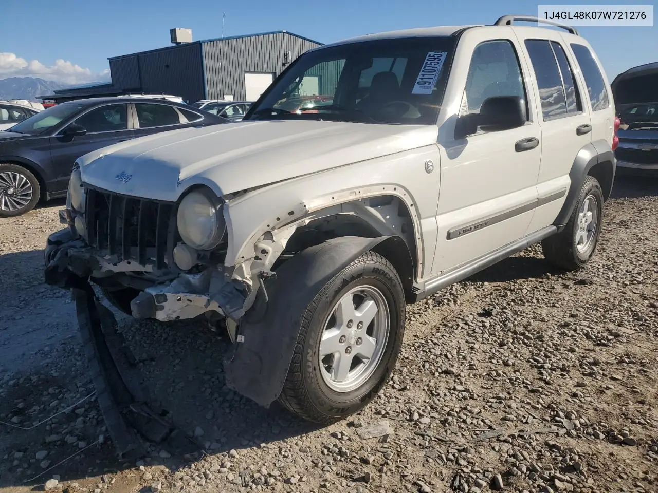 1J4GL48K07W721276 2007 Jeep Liberty Sport